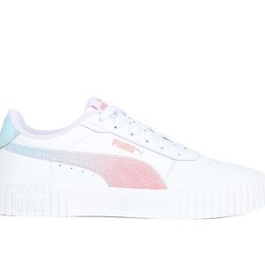 PUMA WOMEN'S PUMA CARINA 2.0 STITCHED SNEAKERS SIZE 8.5